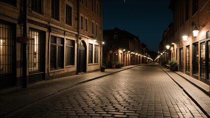 Obraz premium street in the old town