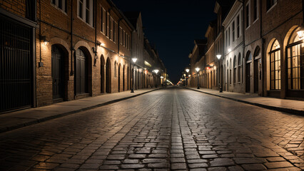 Obraz premium street in the night