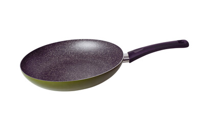 frying pan on a white background