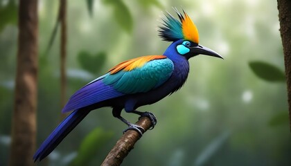Obraz premium bird of paradise