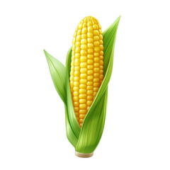 Obraz premium Corn 3D illustration