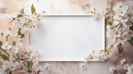 framework for photo or congratulation