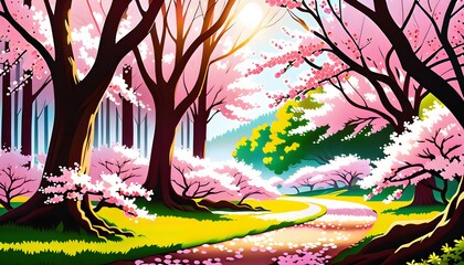 Spring Blossom Wonderland
