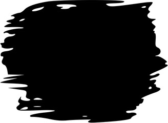 black paint, ink, grunge, dirty brush strokes.