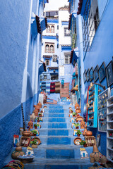 Chefchaouen, Morocco, Arabic culture, ancient blue city