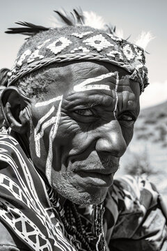 ethiopian indigenous nomad tribal markings black