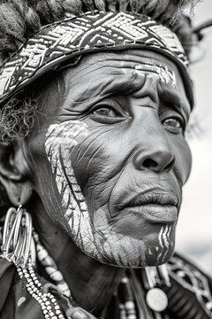 ethiopian indigenous nomad tribal markings black