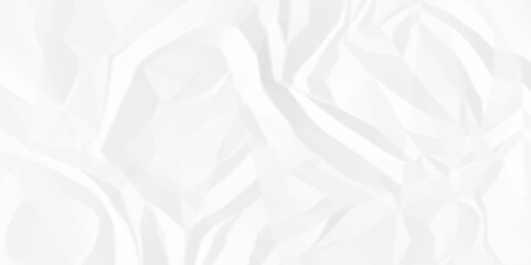 White crumpled paper texture. White wrinkled paper texture. White paper texture. White crumpled and top view textures can be used for background of text or any contents.