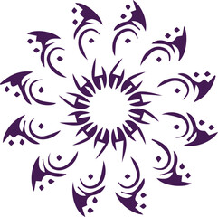 Beautiful mandala art, vector mandala design