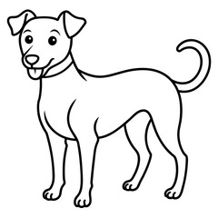illustration of a dog