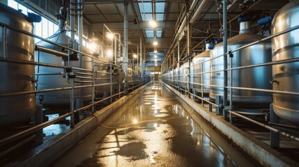 Dairy farms in the digital age employ automated milking machines and advanced monitoring systems to ensure efficient milk production and cow health.