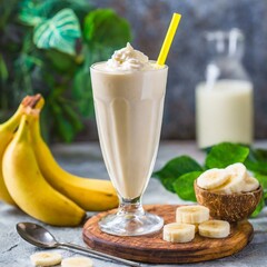 Der Bananenmilchshake