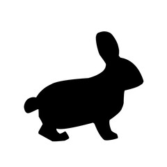Bunny silhouette, rabbit silhouette bundle