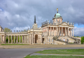 Fototapeta na wymiar Sanssouci Park in Potsdam, Germany.