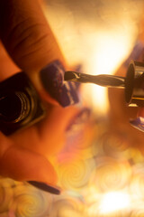 Nail salon closeup photo