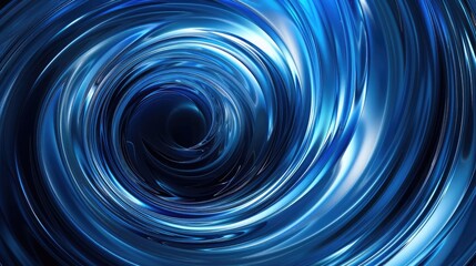 Abstract digital wave. Blue circular shape on the background. Futuristic point wave,High speed movement and motion effect over dark blue background. Futuristic, high technology concept