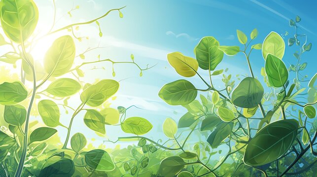 The Science of Photosynthesis Write an educational article or infographic explaining the process of photosynthesis in plants Discuss how leaves play a crucial role in photosynthesis by capturing sunli