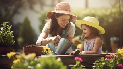 ParentChild Bonding Through Gardening Craft a story about a parent and child bonding over their shared love of gardening Explore themes of growth, nurturing, and the lessons learned as they tend to th
