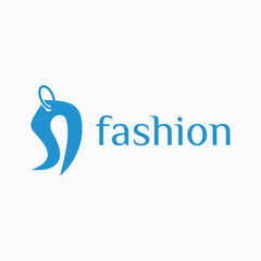 fashion sale logo design vector idea