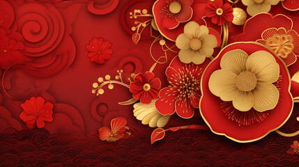 Abstract floral illustration. Suits well for design.

