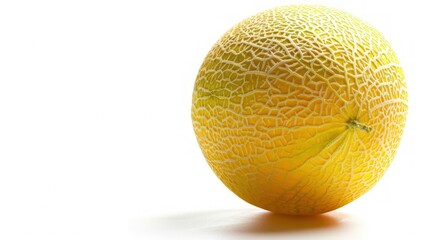 fresh melon on a white and isolated background
