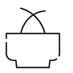 Flower Pot Flowerpot Line Icon