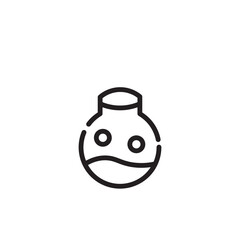 Festival Pongal Pot Line Icon