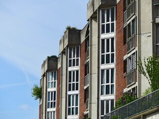 Fototapeta premium Paris, April 2024 - Visit to the Saint Ouen flea market outside Paris