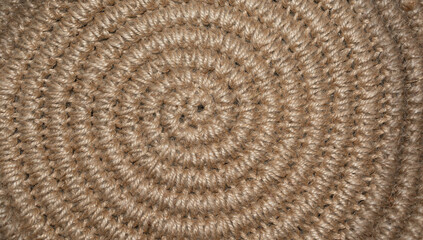 texture of a woven basket rope twine