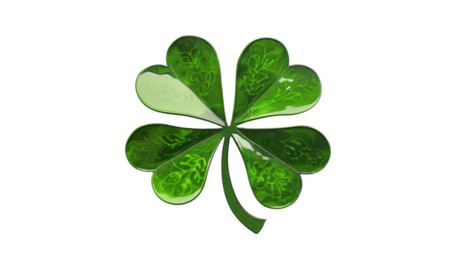 Four-leaf clover - Powered by Adobe