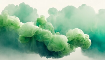 ai generative of a lettuce texture with cloud texture