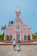 Pink Da Nang Cathedral, Vietnam