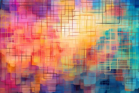 Psychedelic Pixel Art Grid Images – Browse 2,146 Stock Photos, Vectors ...