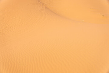 Merzouga, Morocco, Stunning sand dunes in the desert
