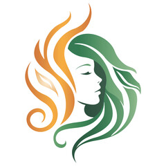 Woman in natural beauty