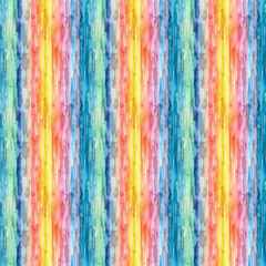 water colour rainbow stripes background, repeatable seamless background pattern tile
