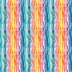 water colour rainbow stripes background, repeatable seamless background pattern tile
