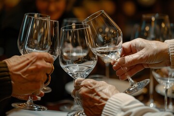 Group of People Holding Glasses of Wine