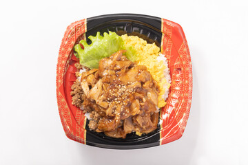 鶏三色丼　弁当
