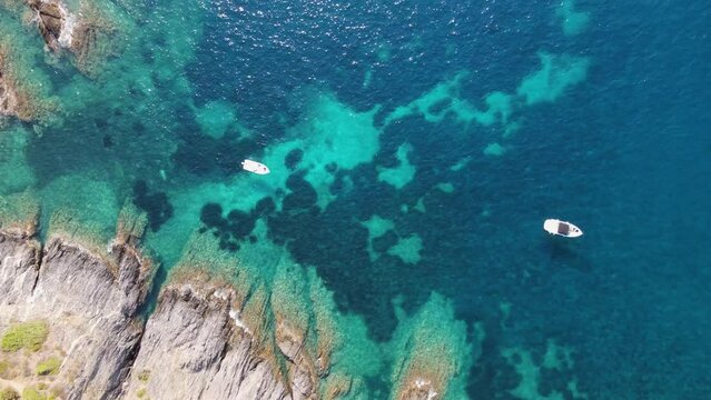 port de la selva, cala tamariua, espagne, 