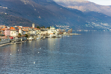 View of kotor bay country