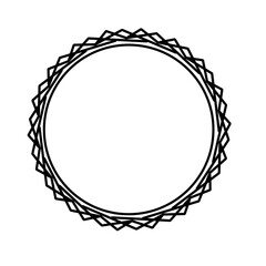 Minimalist Circle Frame 