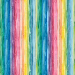 water colour rainbow stripes background, repeatable seamless background pattern tile
