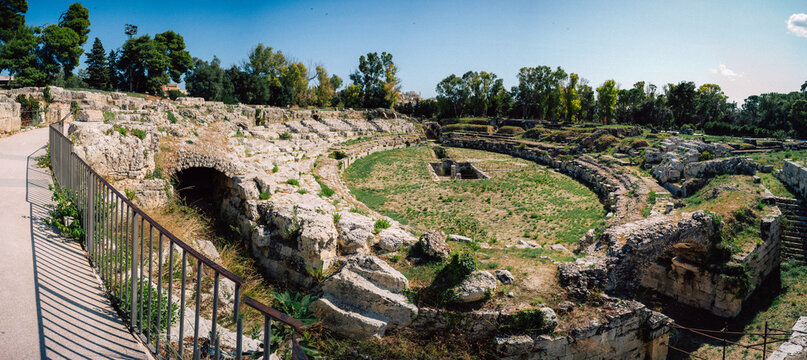 Syrakus, Sicily, Italy, Parco Archeologico della Neapoli