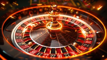 Naklejka premium Various casino roulette wheels