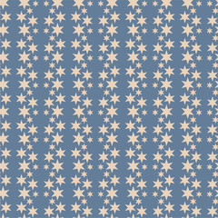 Seamless holiday new year and Christmas pattern wallpaper with stars minimalism print	