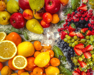 mix di frutta fresca