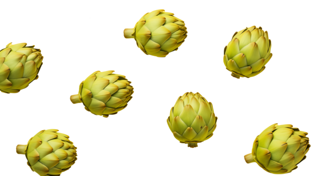 
artichoke pattern isolated. layout, design element