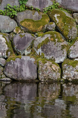 街中の様々な建造物の壁の模様
