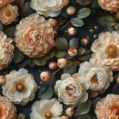 Timeless Beauty: Victorian-Inspired Floral Art